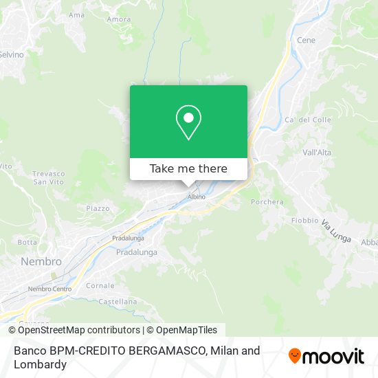 Banco BPM-CREDITO BERGAMASCO map