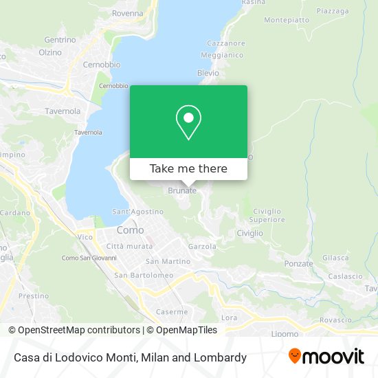 Casa di Lodovico Monti map