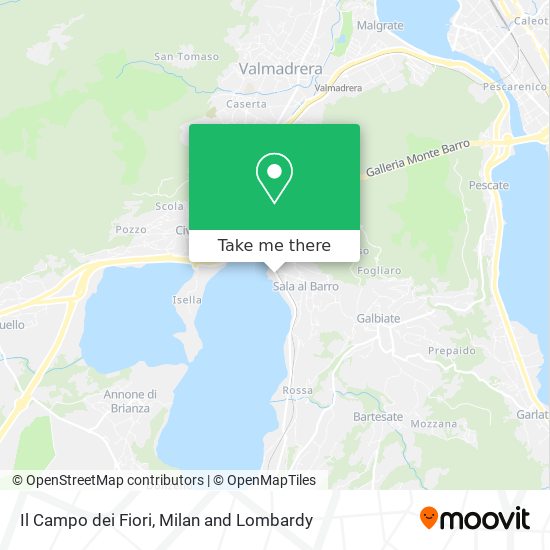 Il Campo dei Fiori map