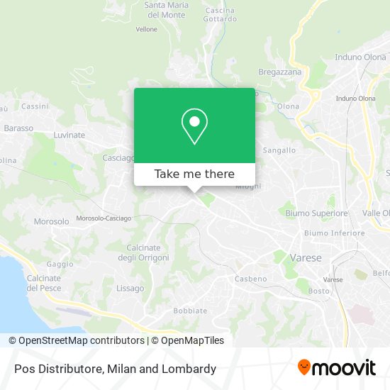 Pos Distributore map