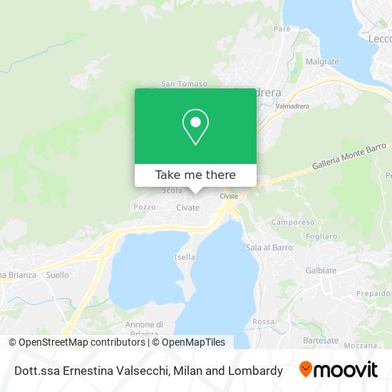 Dott.ssa Ernestina Valsecchi map
