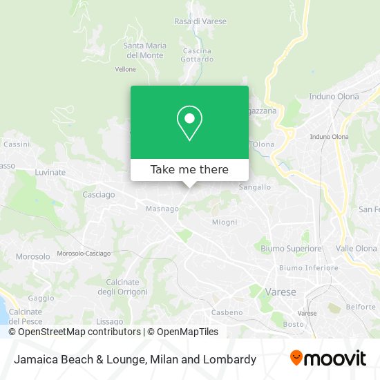 Jamaica Beach & Lounge map