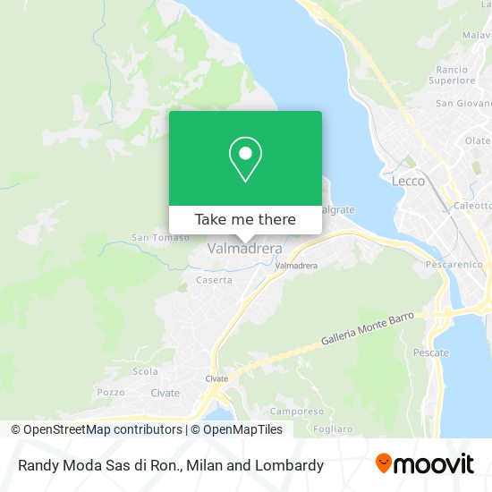 Randy Moda Sas di Ron. map