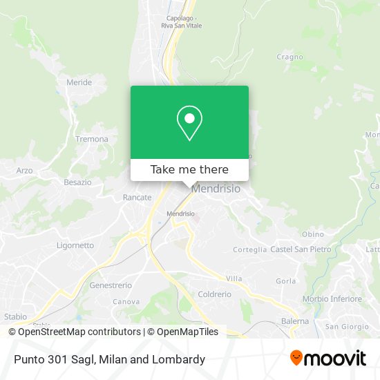 Punto 301 Sagl map