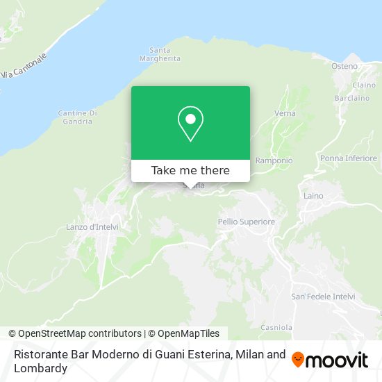Ristorante Bar Moderno di Guani Esterina map
