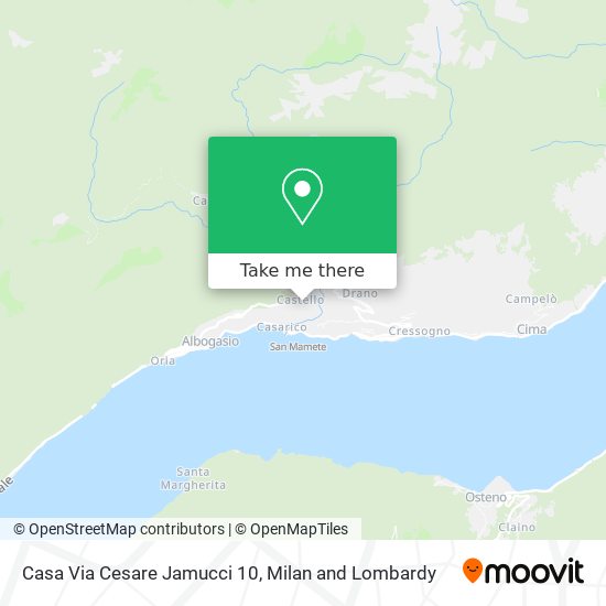 Casa Via Cesare Jamucci 10 map