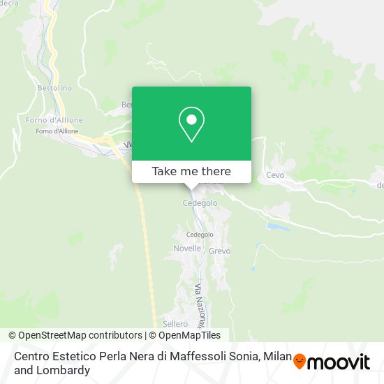 Centro Estetico Perla Nera di Maffessoli Sonia map