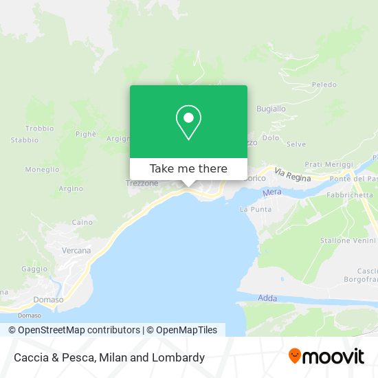 Caccia & Pesca map