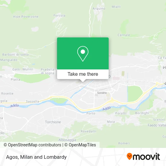 Agos map