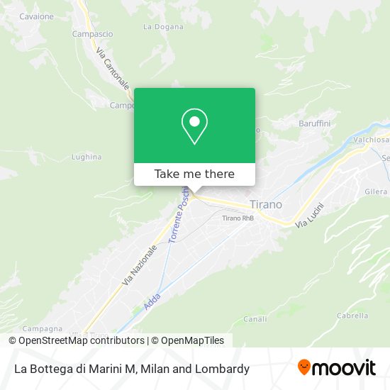 La Bottega di Marini M map