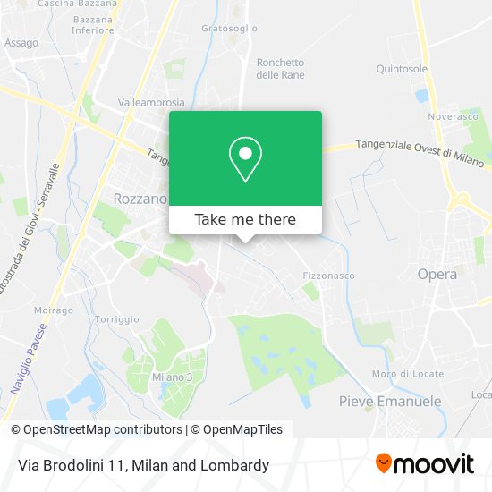 Via Brodolini 11 map