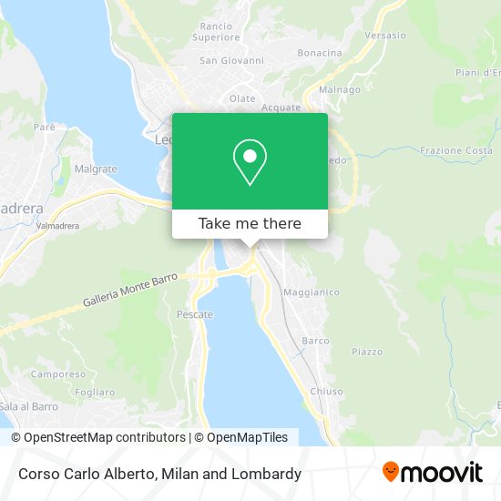 Corso Carlo Alberto map