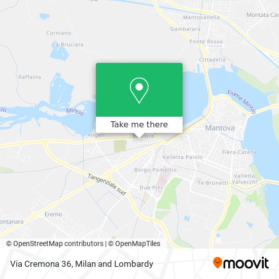 Via Cremona 36 map