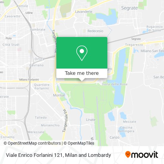 Viale Enrico Forlanini 121 map