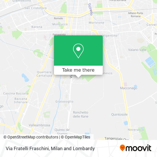 Via Fratelli Fraschini map