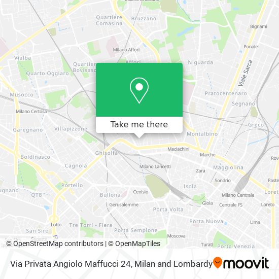 Via Privata Angiolo Maffucci 24 map