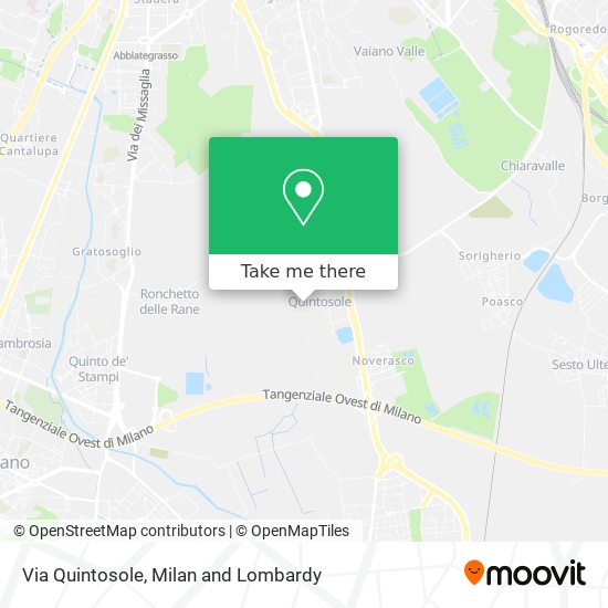 Via Quintosole map