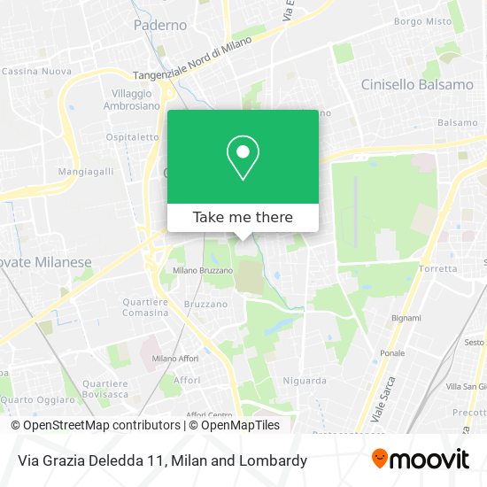 Via Grazia Deledda 11 map
