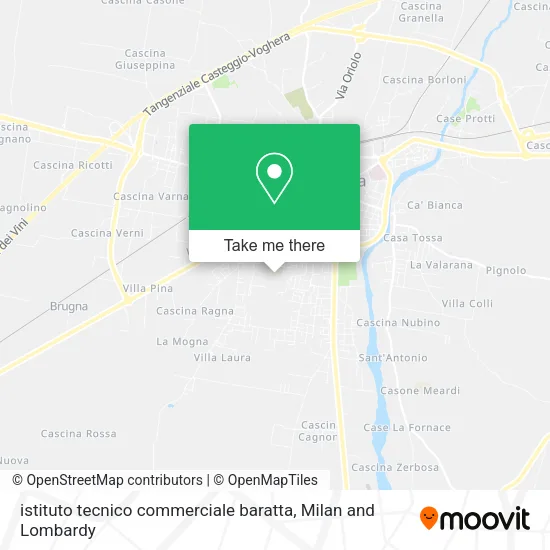 istituto tecnico commerciale baratta map