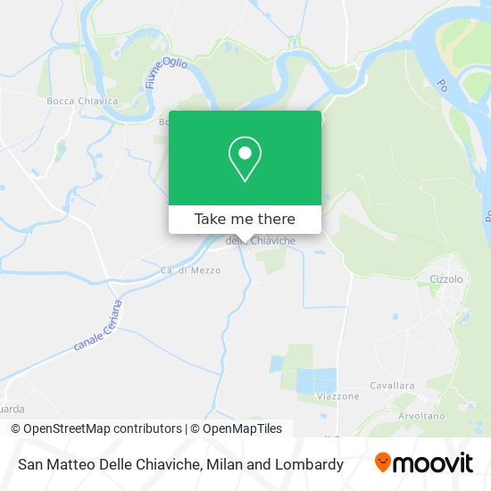 San Matteo Delle Chiaviche map