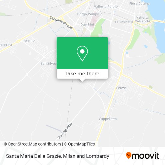 Santa Maria Delle Grazie map