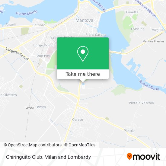 Chiringuito Club map