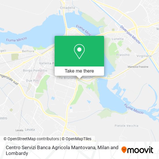 Centro Servizi Banca Agricola Mantovana map