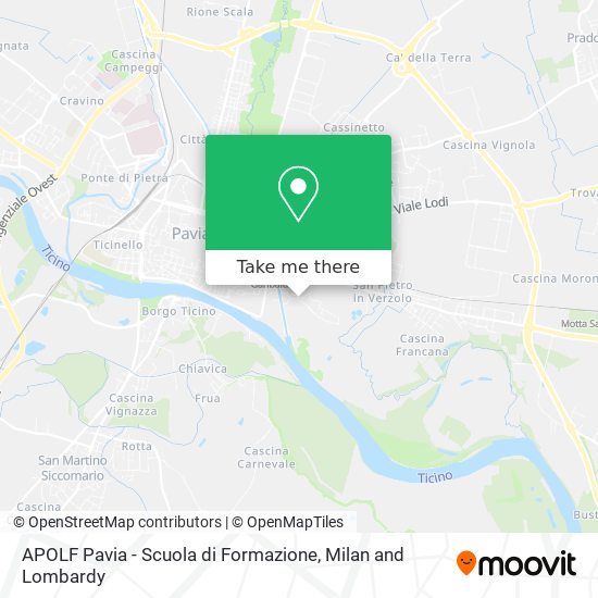 APOLF Pavia - Scuola di Formazione map