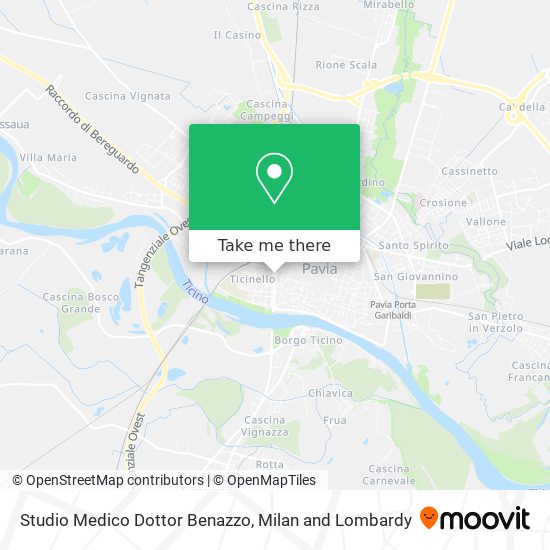 Studio Medico Dottor Benazzo map
