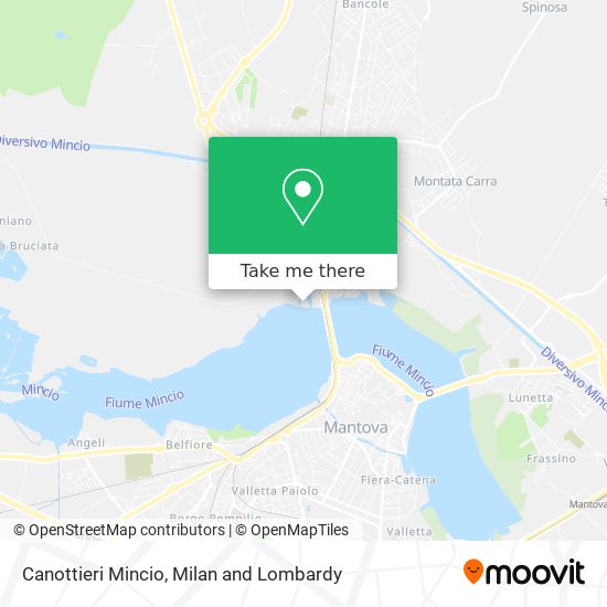 Canottieri Mincio map