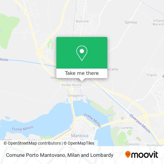 Comune Porto Mantovano map