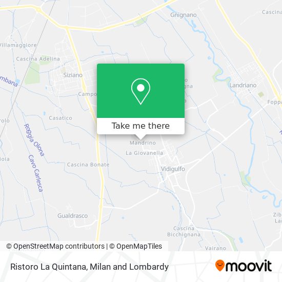 Ristoro La Quintana map