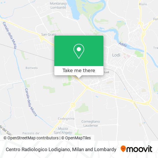 Centro Radiologico Lodigiano map