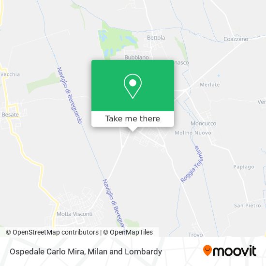 Ospedale Carlo Mira map