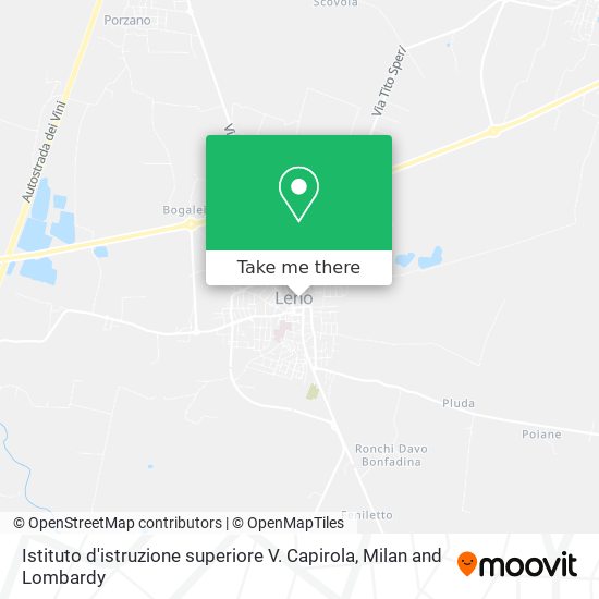 Istituto d'istruzione superiore V. Capirola map