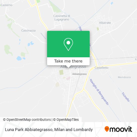 Luna Park Abbiategrasso map