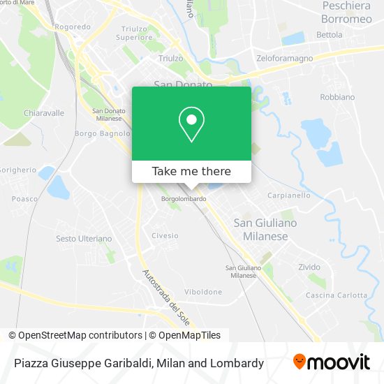 Piazza Giuseppe Garibaldi map