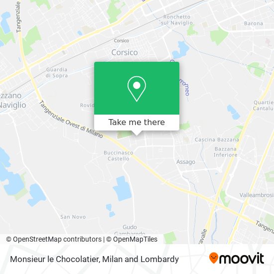 Monsieur le Chocolatier map
