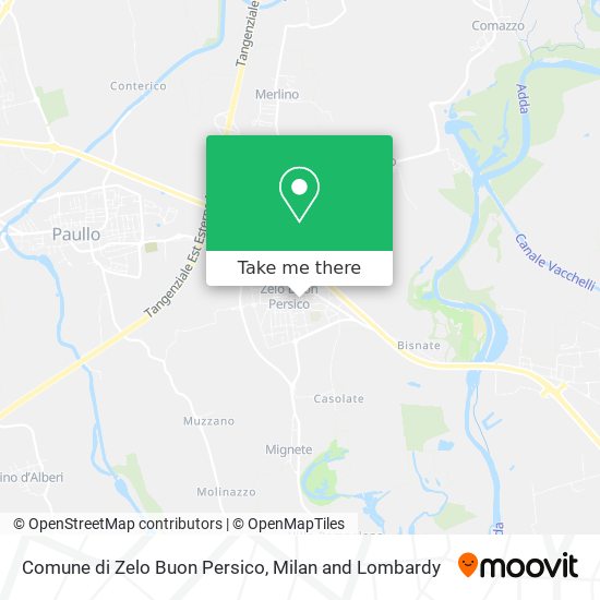 Comune di Zelo Buon Persico map