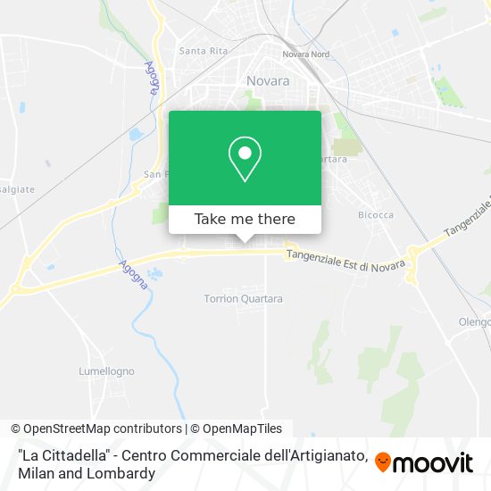 "La Cittadella" - Centro Commerciale dell'Artigianato map