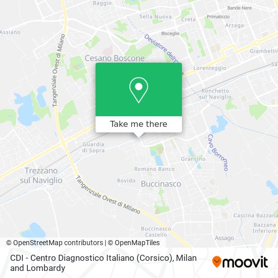 CDI - Centro Diagnostico Italiano (Corsico) map