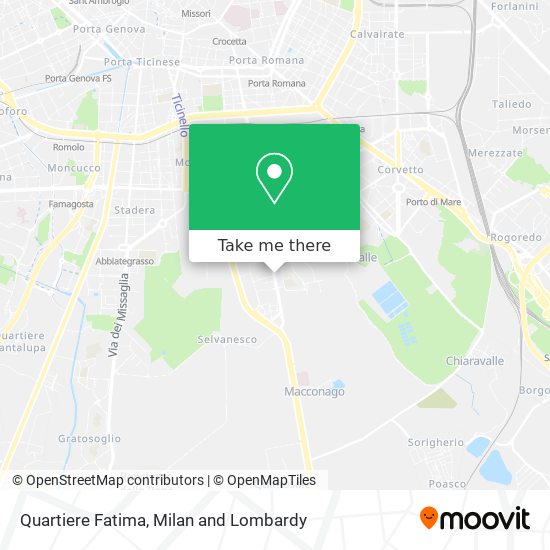 Quartiere Fatima map