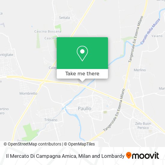 Il Mercato Di Campagna Amica map