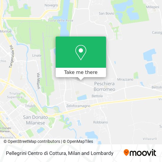 Pellegrini Centro di Cottura map