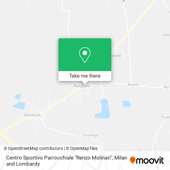 Centro Sportivo Parrocchiale "Renzo Molinari" map