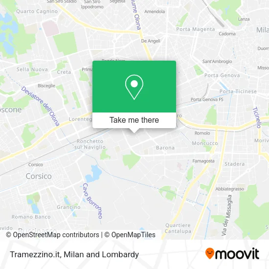 Tramezzino.it map