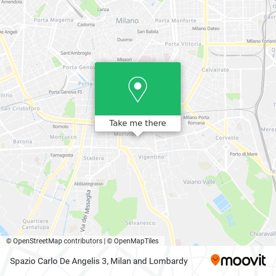 Spazio Carlo De Angelis 3 map