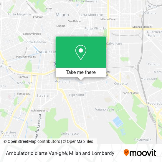 Ambulatorio d'arte Van-ghè map