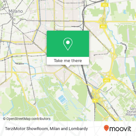 TerziMotor ShowRoom map
