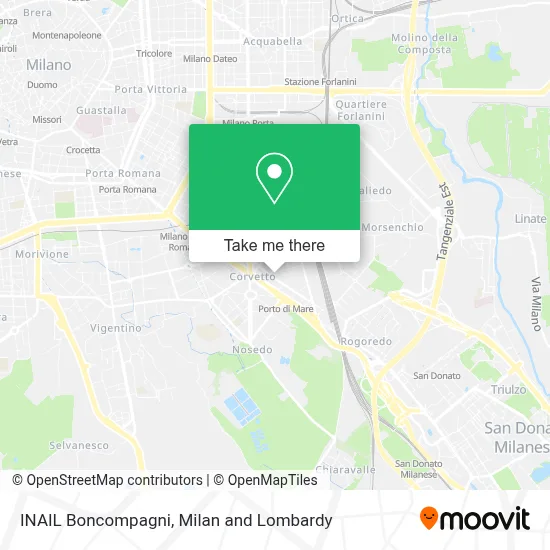 INAIL Boncompagni map